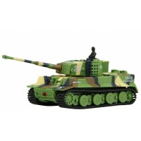 RC harckocsi AMEWI Mini German TIGER (1:72) - zöld